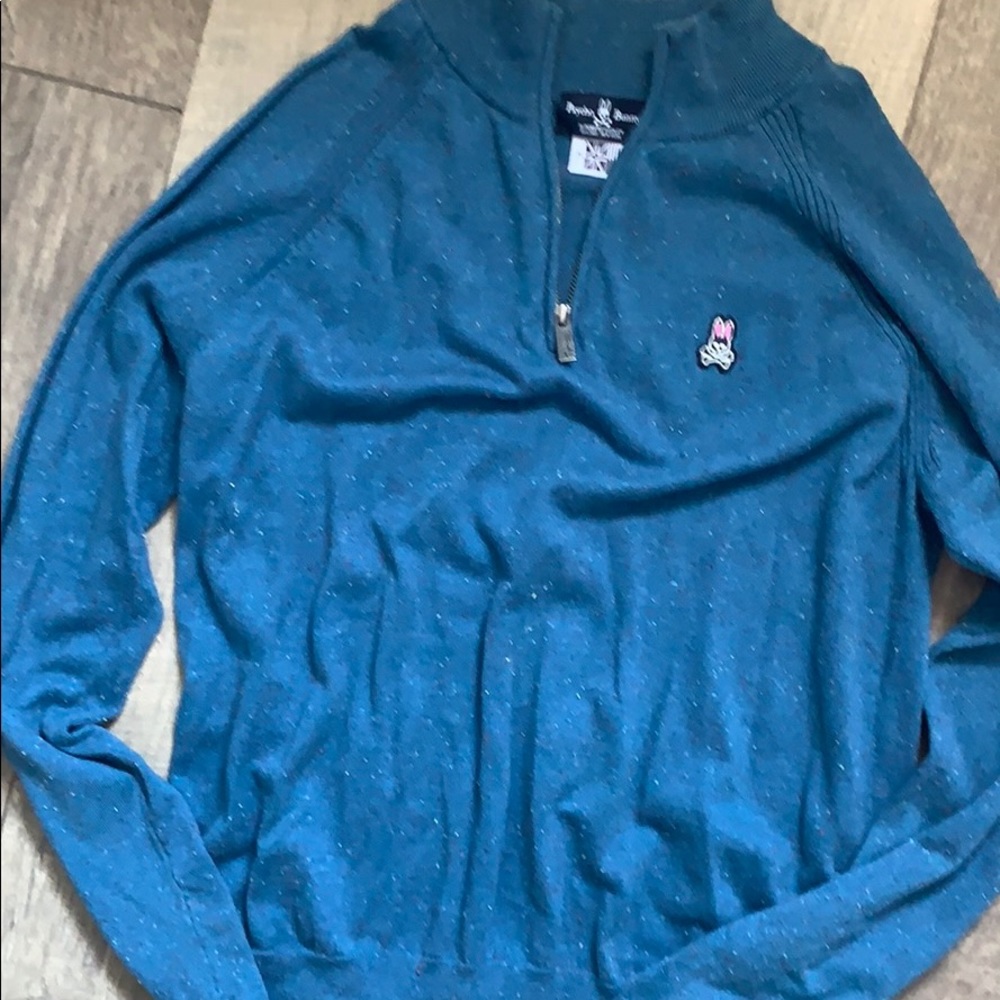 Psycho Bunny 1/4 Zip Sweater